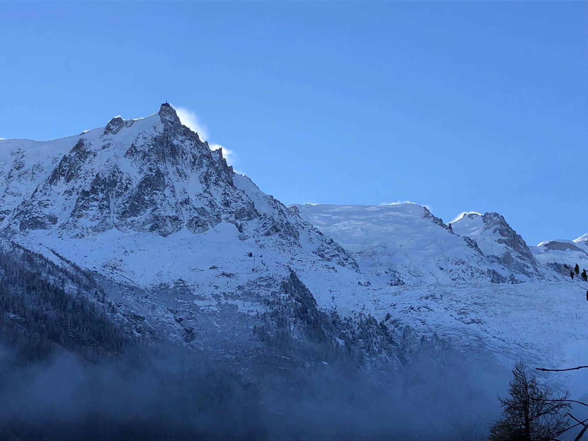 Les Alpins - Centre De Chamonix - Renove Avec Jardin Et Vue Imprenable Sur Le Montblancアパートメント エクステリア 写真